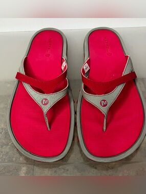 Merrell Sandals Women's Size 11 Enoki Flip II Pink Outdoor Beach Pool